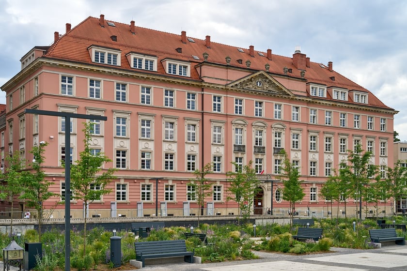 Plac Nowy Targ coraz bardziej zielony. Zdjęcia po zielonej rewolucji - czerwiec 2024 r.