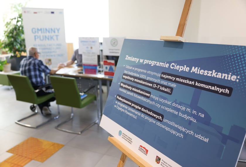 Zmiany w programie Ciepłe Mieszkanie, konferencja prasowa 31.07.2024