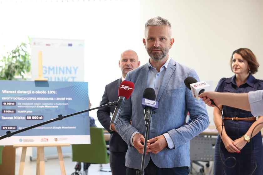 Zmiany w programie Ciepłe Mieszkanie, konferencja prasowa 31.07.2024