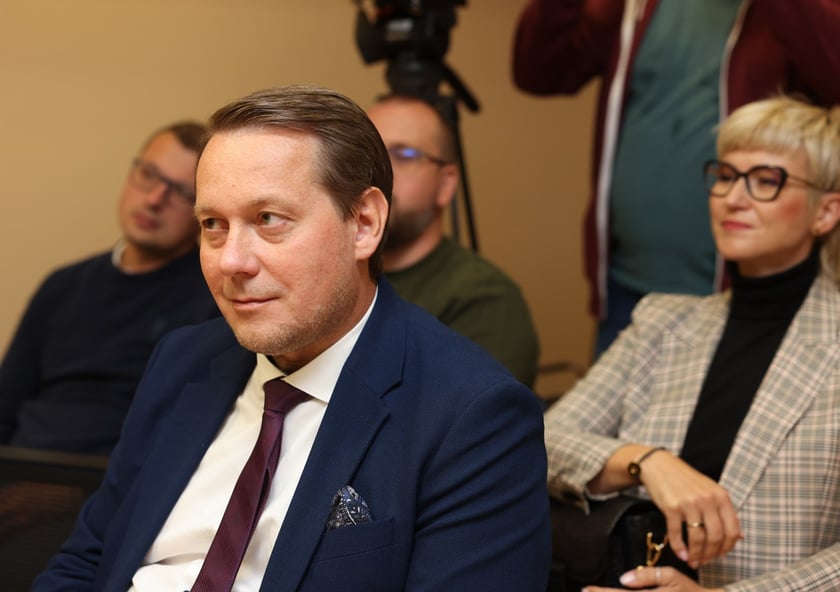 Rozbudowa Wrocławskiej Oczyszczalni Ścieków „Janówek” - konferencja prasowa 13.09.2024