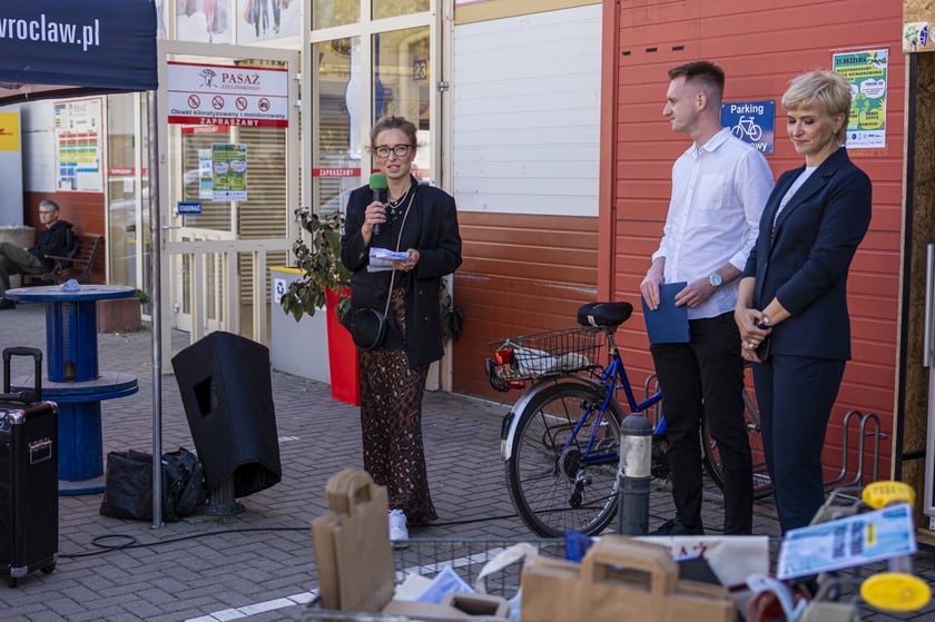 Wrocław i Pasaż Zielińskiego nie marnują! Otwarcie lodówki społecznej - 27.09.2024