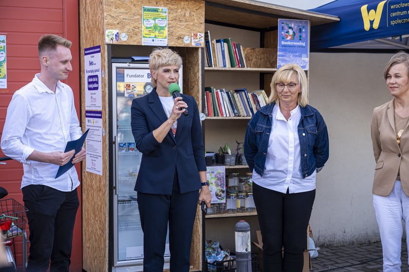 Wrocław i Pasaż Zielińskiego nie marnują! Otwarcie lodówki społecznej - 27.09.2024