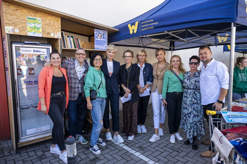 Wrocław i Pasaż Zielińskiego nie marnują! Otwarcie lodówki społecznej - 27.09.2024