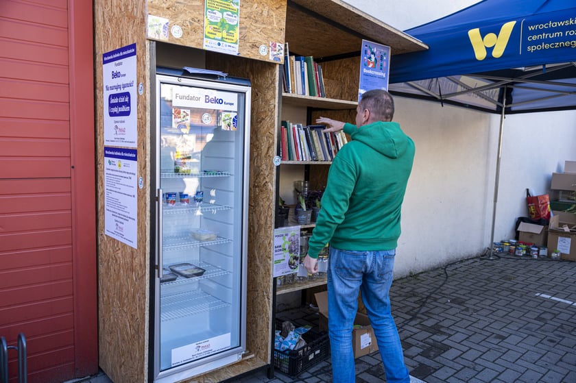 Wrocław i Pasaż Zielińskiego nie marnują! Otwarcie lodówki społecznej - 27.09.2024