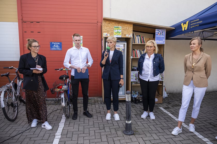 Wrocław i Pasaż Zielińskiego nie marnują! Otwarcie lodówki społecznej - 27.09.2024
