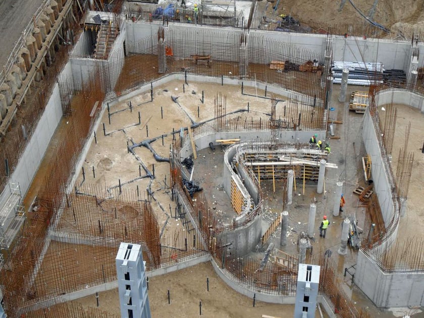Afrykarium we Wrocławiu kończy w tym roku 10 lat. Oto zdjęcia z budowy
