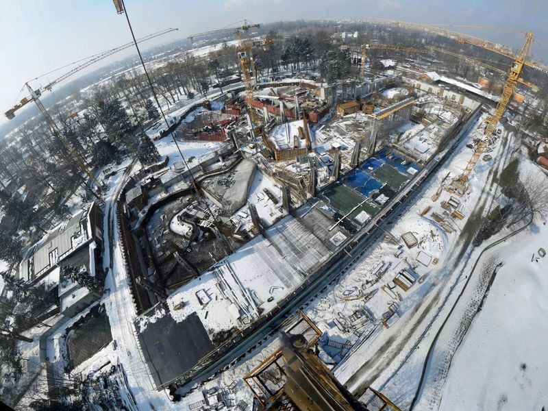 Afrykarium we Wrocławiu kończy w tym roku 10 lat. Oto zdjęcia z budowy
