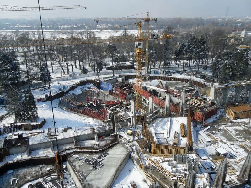 Afrykarium we Wrocławiu kończy w tym roku 10 lat. Oto zdjęcia z budowy