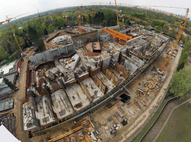 Afrykarium we Wrocławiu kończy w tym roku 10 lat. Oto zdjęcia z budowy