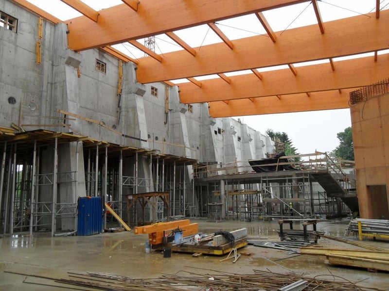Afrykarium we Wrocławiu kończy w tym roku 10 lat. Oto zdjęcia z budowy