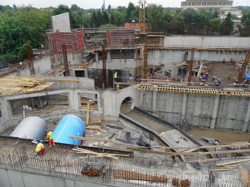 Afrykarium we Wrocławiu kończy w tym roku 10 lat. Oto zdjęcia z budowy