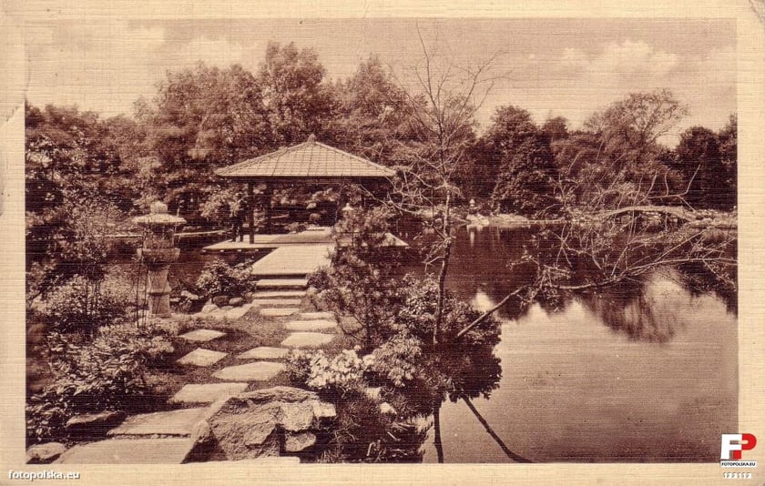 Ogr&oacute;d Japoński w 1913 roku