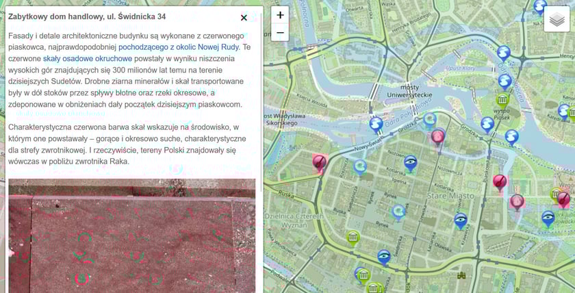 Interaktywna mapa Wrocławia