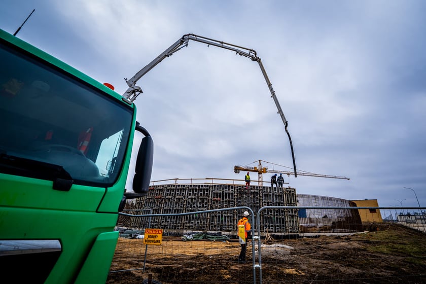 Rozbudowa Wrocławskiej Oczyszczalni Ściek&oacute;w, pierwszy etap prac