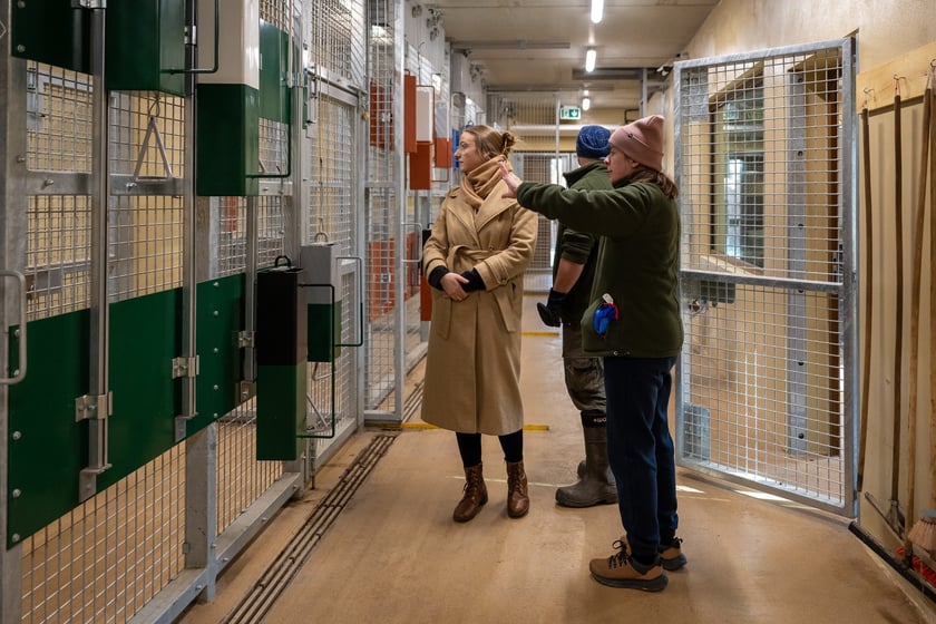 Ewelina Kliś dzięki wygranej aukcji na rzecz WOŚP spędziła dzień we wrocławskim zoo