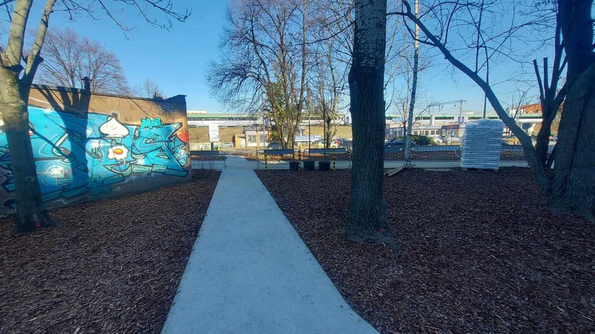 Nowy park kieszonkowy powstaje przy ul. Stysia we Wrocławiu