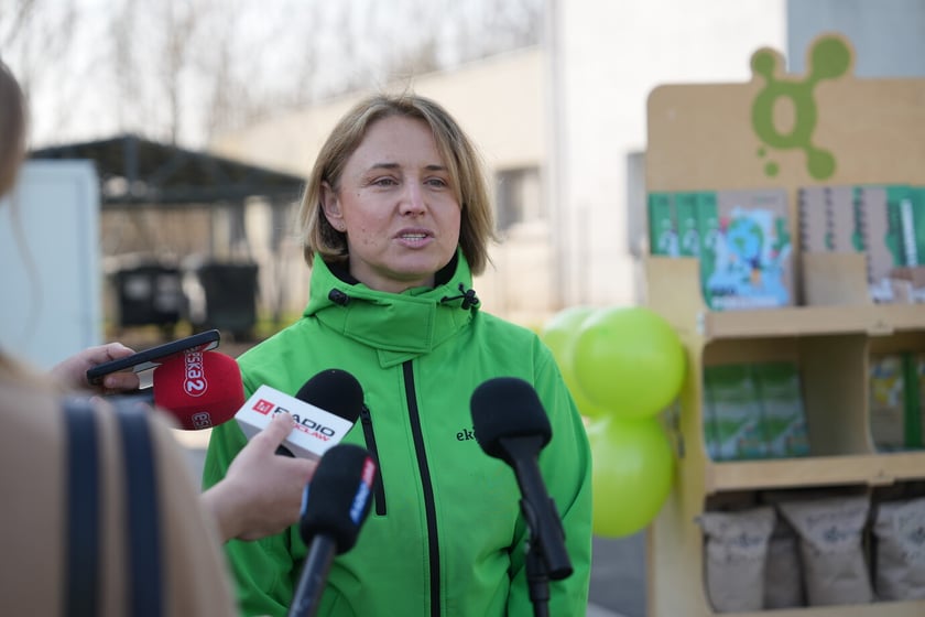 Justyna Sołtysiak z działu edukacji Ekosystemu