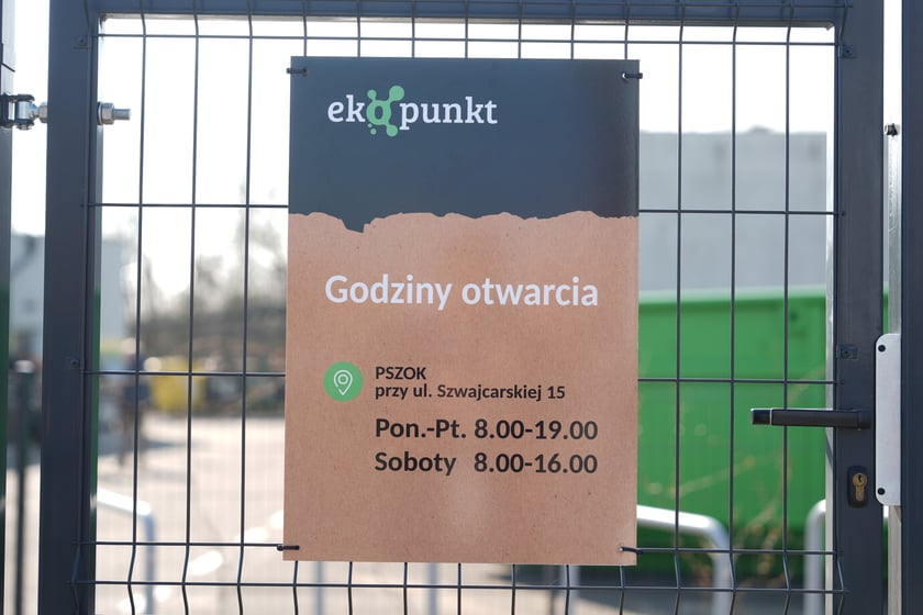Nowy PSZOK przy ul. Szwajcarskiej we Wrocławiu