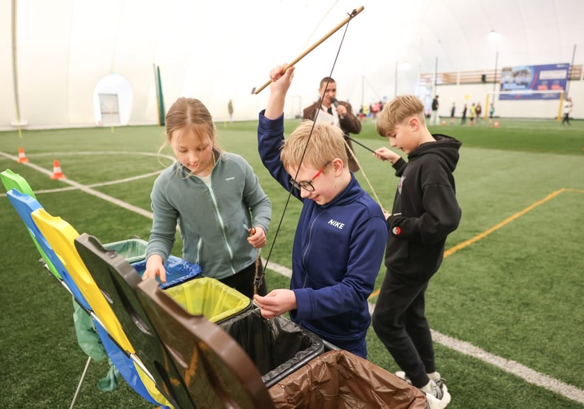 Edukacja ekologiczna przez zabawę, czyli Recykling Cup w Spartanie - 01.04.2025 r.
