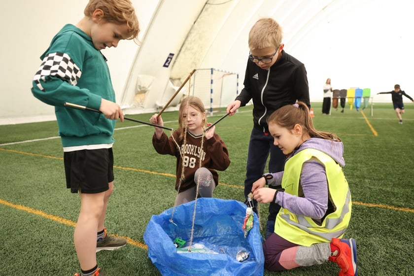 Edukacja ekologiczna przez zabawę, czyli Recykling Cup w Spartanie - 01.04.2025 r.