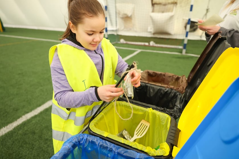 Edukacja ekologiczna przez zabawę, czyli Recykling Cup w Spartanie - 01.04.2025 r.