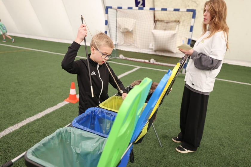 Edukacja ekologiczna przez zabawę, czyli Recykling Cup w Spartanie - 01.04.2025 r.