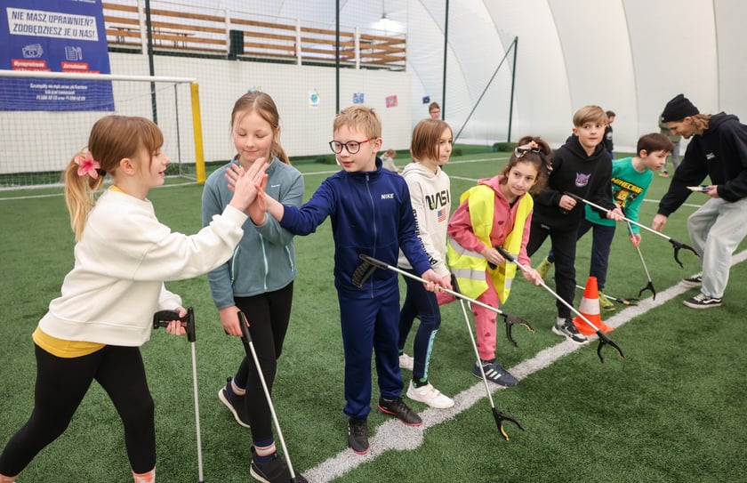 Edukacja ekologiczna przez zabawę, czyli Recykling Cup w Spartanie - 01.04.2025 r.