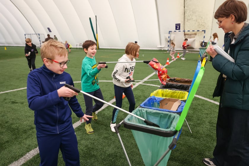 Edukacja ekologiczna przez zabawę, czyli Recykling Cup w Spartanie - 01.04.2025 r.