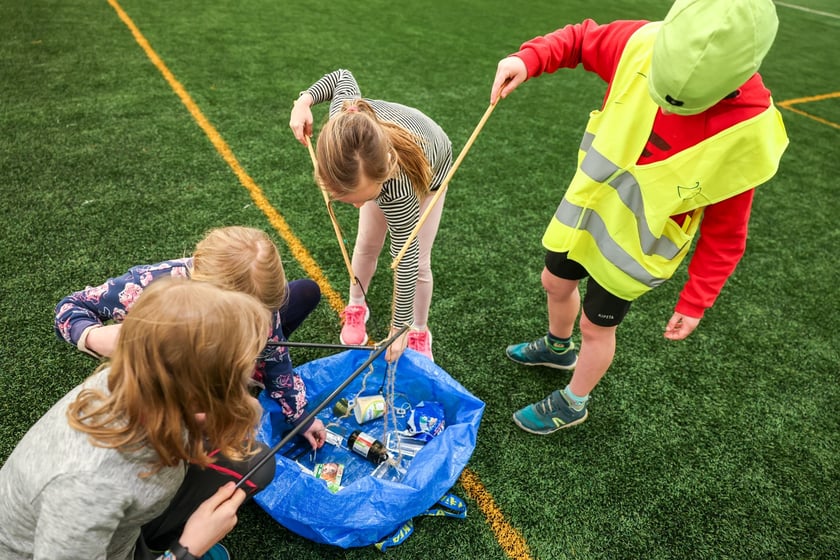 Edukacja ekologiczna przez zabawę, czyli Recykling Cup w Spartanie - 01.04.2025 r.