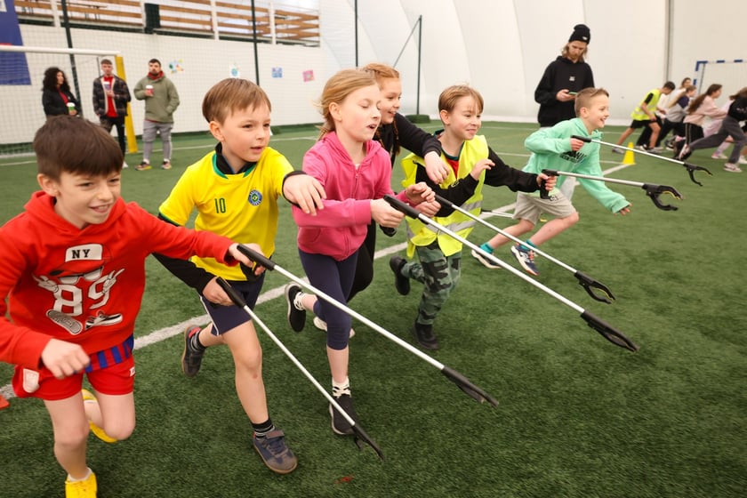Edukacja ekologiczna przez zabawę, czyli Recykling Cup w Spartanie - 01.04.2025 r.
