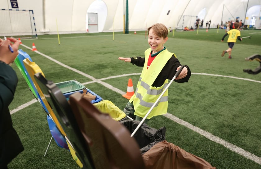 Edukacja ekologiczna przez zabawę, czyli Recykling Cup w Spartanie - 01.04.2025 r.