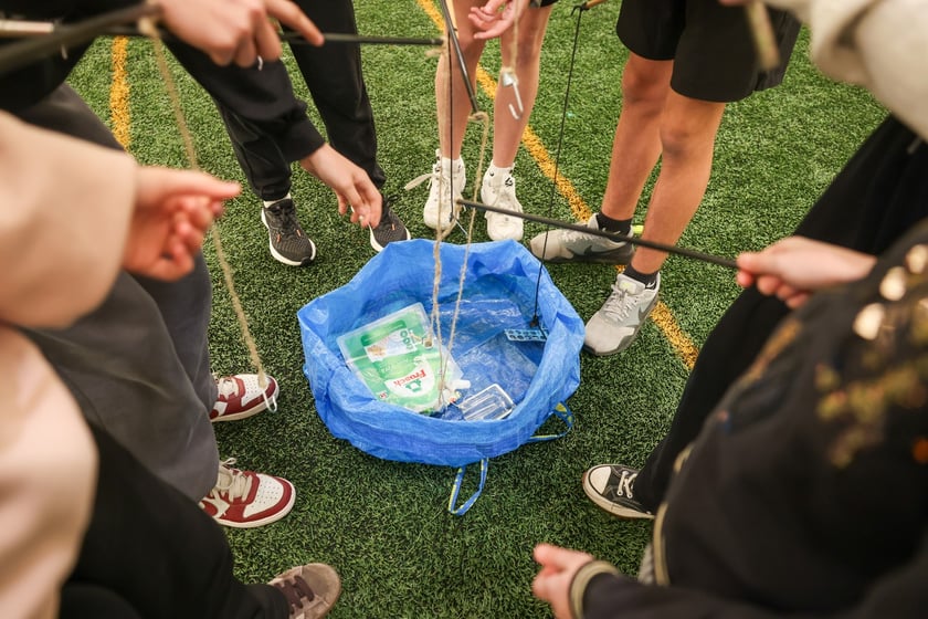 Edukacja ekologiczna przez zabawę, czyli Recykling Cup w Spartanie - 01.04.2025 r.