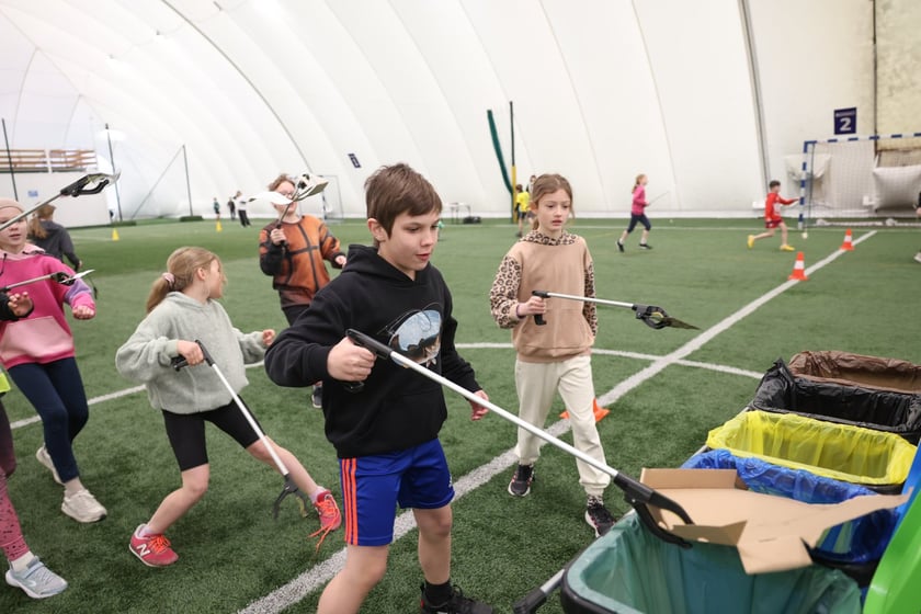 Edukacja ekologiczna przez zabawę, czyli Recykling Cup w Spartanie - 01.04.2025 r.