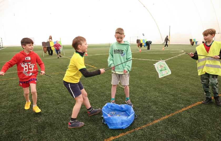 Edukacja ekologiczna przez zabawę, czyli Recykling Cup w Spartanie - 01.04.2025 r.