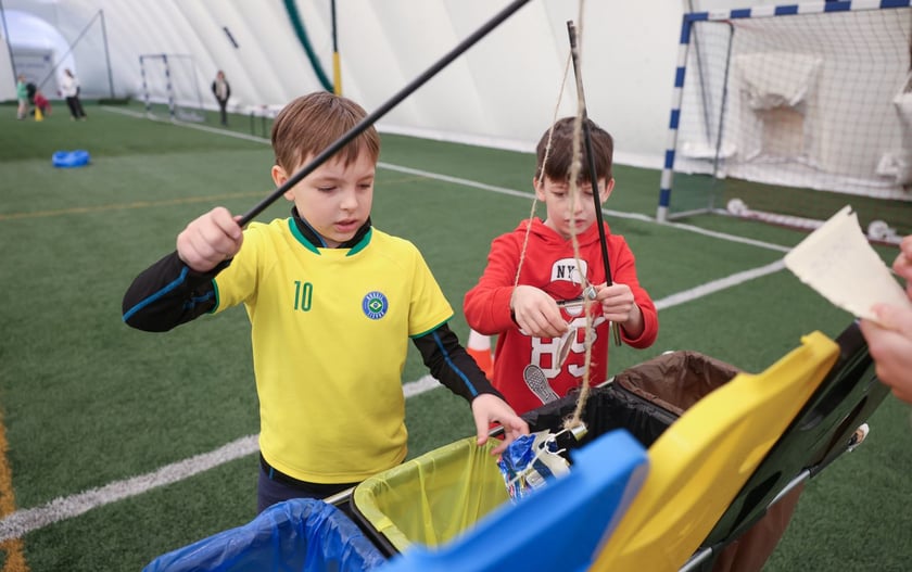 Edukacja ekologiczna przez zabawę, czyli Recykling Cup w Spartanie - 01.04.2025 r.