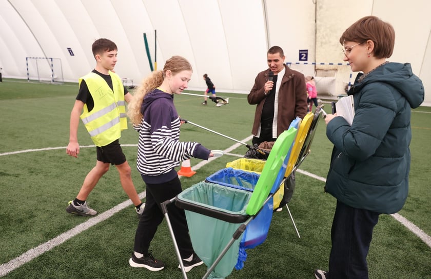 Edukacja ekologiczna przez zabawę, czyli Recykling Cup w Spartanie - 01.04.2025 r.