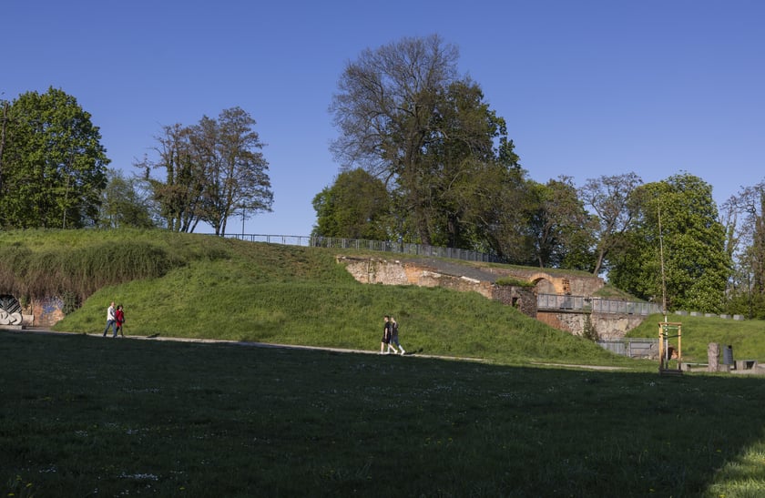 Wzgórze Polskie - Bastion Ceglarski we Wrocławiu.