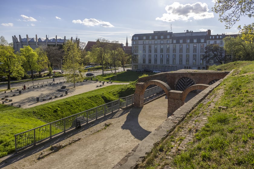 Wzgórze Polskie - Bastion Ceglarski we Wrocławiu.