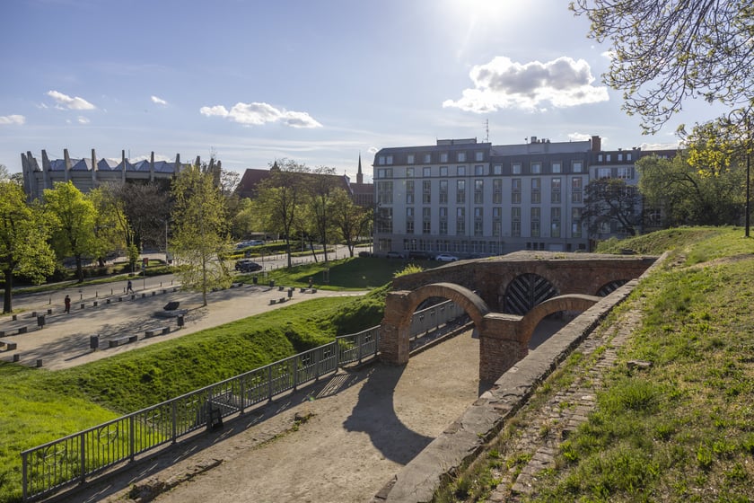 Wzgórze Polskie - Bastion Ceglarski we Wrocławiu.