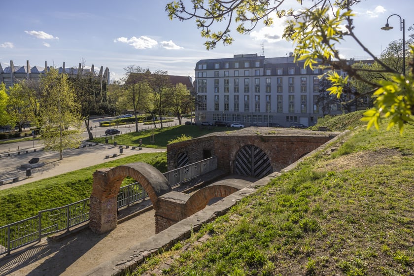 Wzgórze Polskie - Bastion Ceglarski we Wrocławiu.