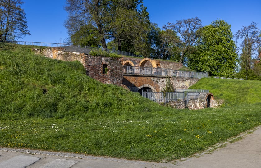 Wzgórze Polskie - Bastion Ceglarski we Wrocławiu.