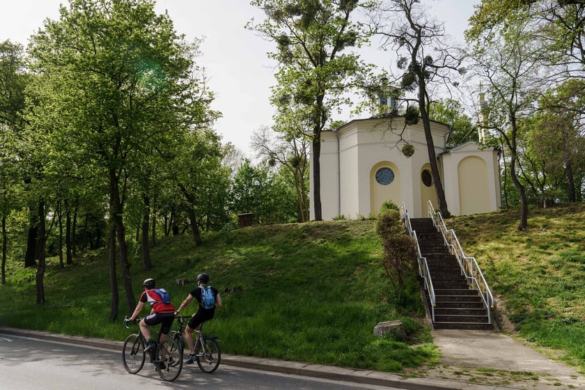 Wzgórze Kapliczne na osiedlu Osobowice-Rędzin - 120 m n.p.m.