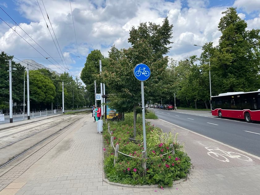 Zielony przystanek we Wrocławiu