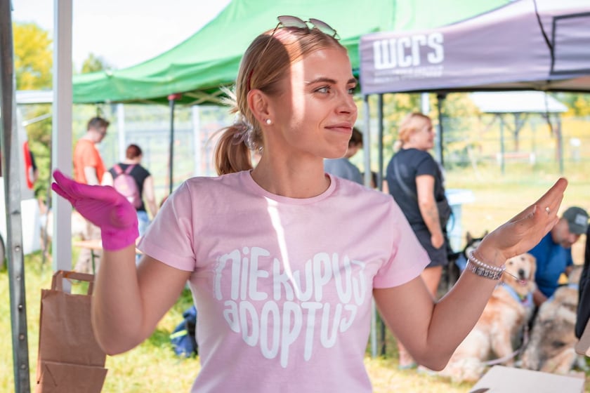 Piknik z okazji Dnia Psa we wrocławskim Schronisku dla Bezdomnych Zwierząt przy ul. Ślazowej, 29 czerwca 2025
