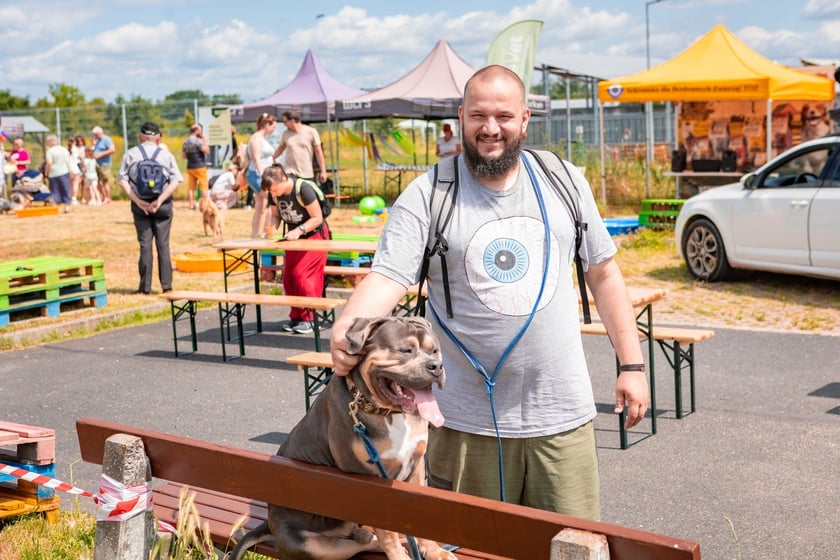 Piknik z okazji Dnia Psa we wrocławskim Schronisku dla Bezdomnych Zwierząt przy ul. Ślazowej, 29 czerwca 2025