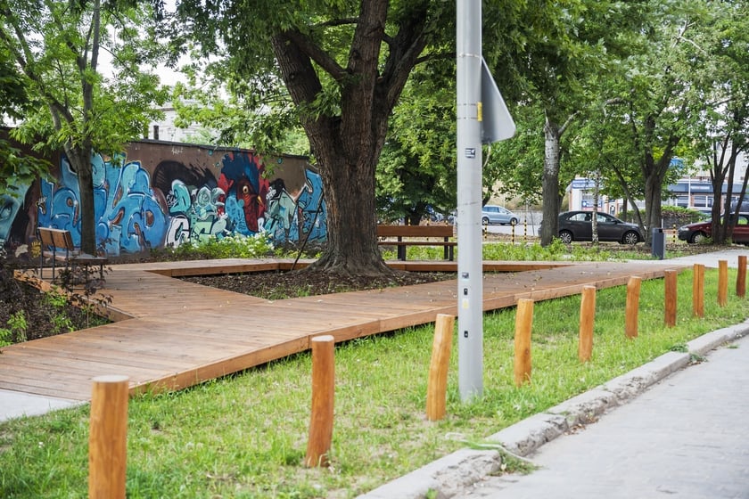 Park kieszonkowy przy ul. Stysia