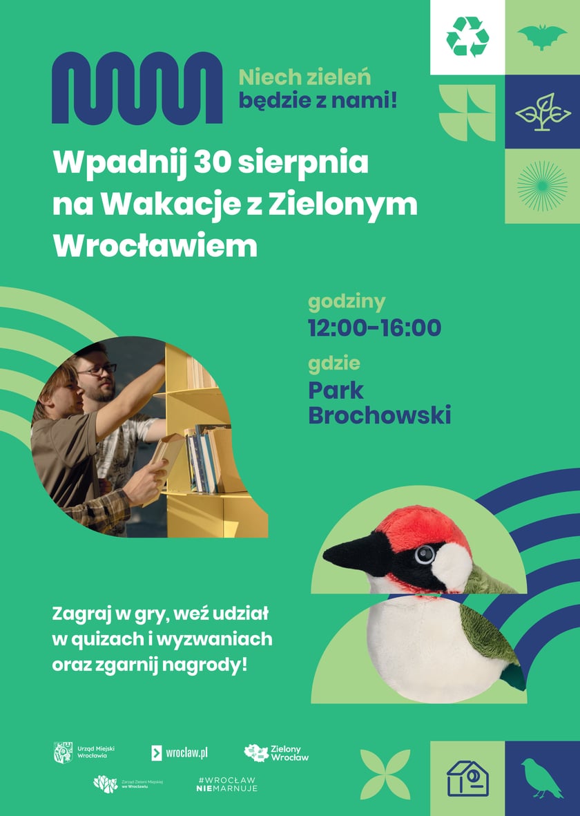 Wakacje z Zielonym Wrocławiem na Brochowie w sobotę 30 sierpnia