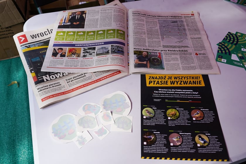 Piknik Wakacje z zielonym Wrocławiem w parku Brochowskim