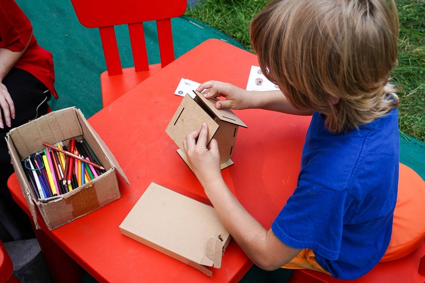 Piknik Wakacje z zielonym Wrocławiem w parku Brochowskim