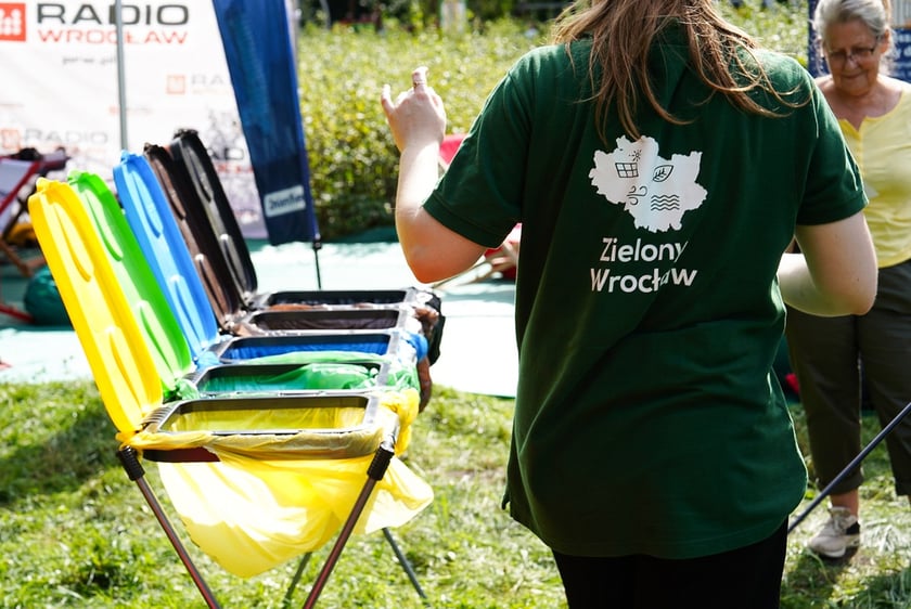 Piknik Wakacje z zielonym Wrocławiem w parku Brochowskim